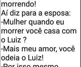 Baixar imagem Casa com o Luiz quando eu morrer