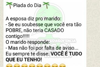 Piadas: O cara acha que eu to lendo a conversa