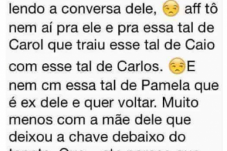 Piadas: O cara acha que eu to lendo a conversa