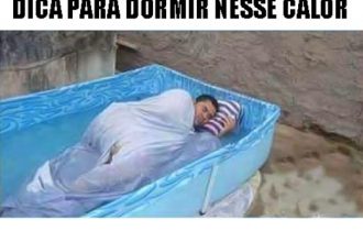 Baixar imagem Como dormir no calor