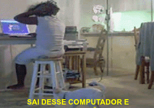 Baixar imagem Sai desse PC, infeliz!
