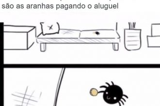 Baixar imagem Aranhas pagando aluguel