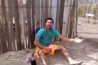 Videos WhatsApp: Fusca com um cavalo dentro